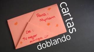 Doblando cartas  Bolsita [upl. by Yelkrab]