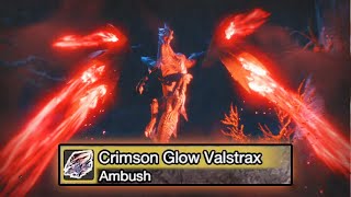 ✨The FULL Crimson Glow Valstrax Experience ✨ Monster Hunter Rise [upl. by Michaeline]