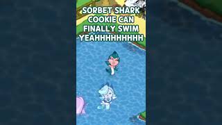 Sorbet Shark Cookie can finally swim [upl. by Kliman977]