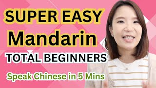 SUPER EASY Mandarin  For Total Chinese Beginners  Speak Chinese in 5 Mins  HSK1 [upl. by Sperry]