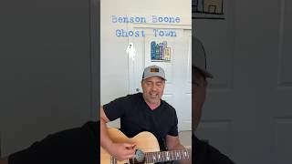 Ghost Town  Benson Boone Acoustic Cover [upl. by Annayehc]