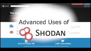 Shodan for Advanced Users [upl. by Aidin]