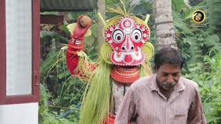 Gulikan  Kaalan Paattu  കാലൻ പാട്ട്  ഗുളികൻ Chingam Month Begin  Malabar Theyyam  Kannur [upl. by Dlaniger378]