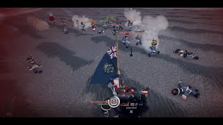 Roblox Napoleonic Wars  KGL Flag Cap [upl. by Dory842]