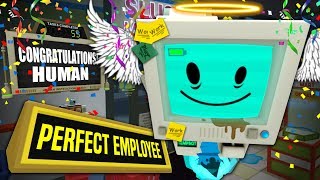 The PERFECT Employee Challenge  Job Simulator VR [upl. by Ceciley710]