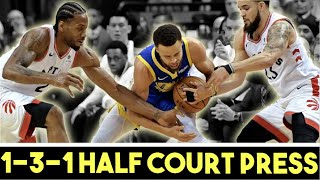 131 Half Court Press Basketball Defense [upl. by Reginauld]