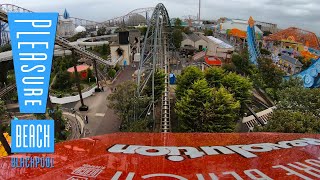 Revolution OnRide POV 4K  Blackpool Pleasure Beach [upl. by Htiduj138]