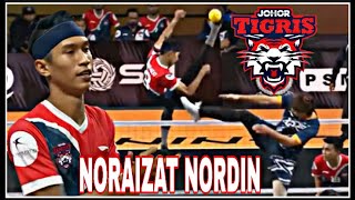 NORAIZAT NORDIN  SUNBACK SKILLS  SEPAKTAKRAW [upl. by Dewain676]