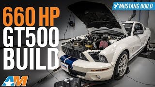 660 Horsepower 2008 Shelby GT500 Whipple Supercharger Build [upl. by Eceertal961]