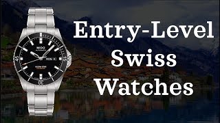 Entry Level Swiss Watches  From 1001000 [upl. by Ladnor]