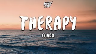 Conro  Therapy Lyrics [upl. by Midge]