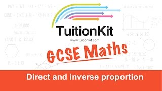 Direct and Inverse Proportion [upl. by Oiluarb]
