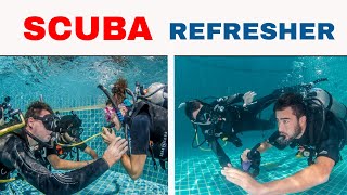 Scuba Refresher Course 🤿 All Diving Skills [upl. by Valaria]