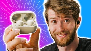 Im ditching my AirPods Pros  Sony WF1000XM4 Wireless Earbuds [upl. by Maggie]