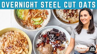 Overnight Steel Cut Oatmeal  Easy Method [upl. by Oitaroh]