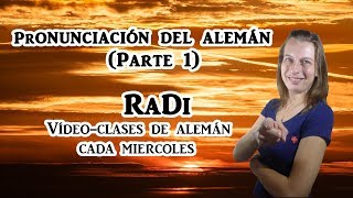 Pronunciación del alemán parte 1  clases de alemán [upl. by Rebeca]