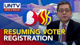 COMELEC to reopen voter registration next month [upl. by Atterbury965]