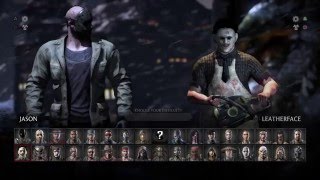 Mortal Kombat X  Jason Voorhees vs Leatherface [upl. by Tatiania]