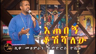 quotእጠበኝ ቆሽሻለሁquot quotEtebegn Kosheshalehuquot ሊቀ መዘምራን ቴዎድሮስ ዮሴፍ Like Mezemeran Tewodros Yosef [upl. by Leiser]