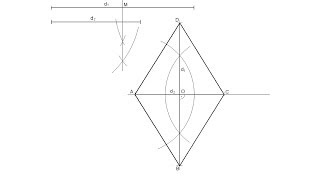 Rombo dadas las diagonales [upl. by Rolfston]