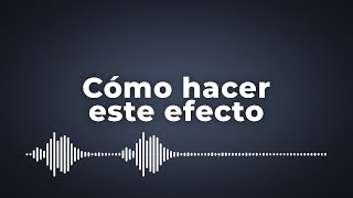 Cómo hacer ESPECTRO DE AUDIO en vídeos en 3 MINUTOS [upl. by Rednirah]