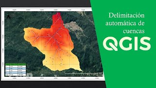 Delimitación de Cuenca y red Hídrica en QGIS 3 Tutorial completo 2021 [upl. by Radford]