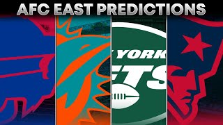 2022 AFC East Predictions [upl. by Ahsietal]