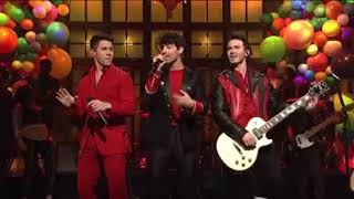 JONAS BROTHERS  BURNING UP  SATURDAY NIGHT LIVE [upl. by Blayze]