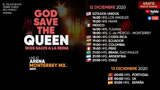 God Save The Queen  Dios Salve a la Reina  Live at Arena Monterrey 2019 [upl. by Nester828]