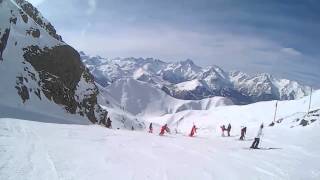 Piste Sarenne Alpe dHuez [upl. by Elbon]