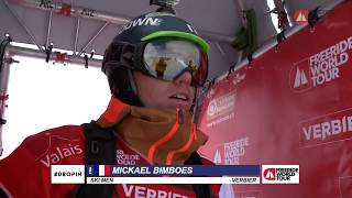 Winning run Mickael Bimboes  FWT18 Xtreme Verbier Switzerland [upl. by Butler]