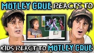 MÖTLEY CRÜE REACTS TO KIDS REACT TO MÖTLEY CRÜE [upl. by Ntsud]