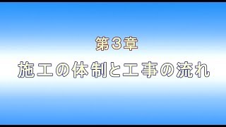 【建設現場で働くための基礎知識】第３章 施工の体制と工事の流れ [upl. by Aynav]