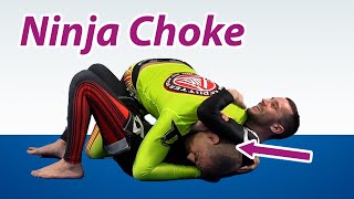 Ninja Choke From Bottom Side Control Latifs Revenge [upl. by Akemeuwkuhc837]