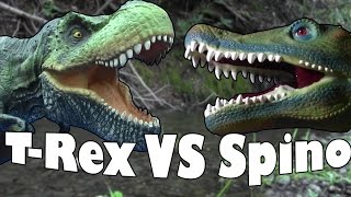 TREX VS SPINOSAURUS Dino Duels Ep 3 [upl. by Marielle]