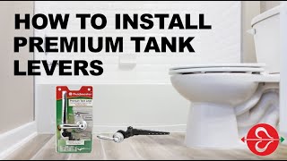 How to Install Fluidmasters Premium Tank Levers [upl. by Kerr417]