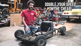 5 Essential Go Kart Mods for MORE POWER [upl. by Kiley456]