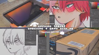 drawing tablet unboxing  review 🦋✨Gaomon PD1161 [upl. by Joshua709]