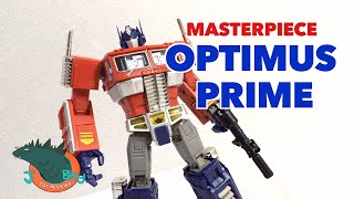 Optimus Prime Transformers Masterpiece Review [upl. by Julianne432]