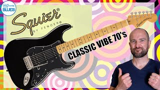 Squier Classic Vibe 70s Stratocaster HSS  My Full Review [upl. by Ahsenak]