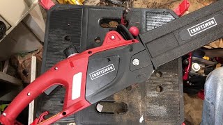 TEARDOWN Craftsman 14in electric chainsaw [upl. by Stuppy]