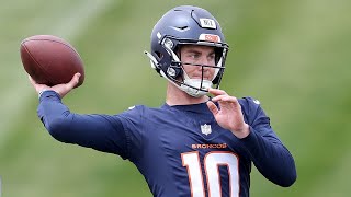 Bo Nix FULL HIGHLIGHTS  Denver Broncos Rookie Minicamp Day 2 [upl. by Aihsemek840]