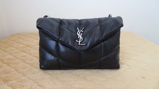 YSL Mini Loulou Puffer Overview  Ways to wear it [upl. by Leahcimnhoj]