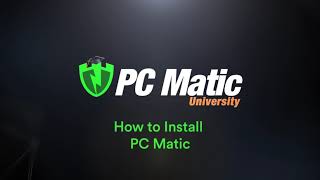 How to Install PC Matic [upl. by Ursel]