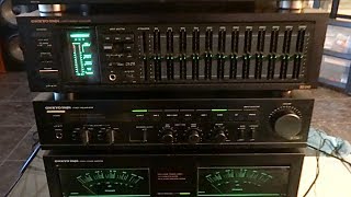 how to connect your equalizer onkyo EQ540 [upl. by Darcee]