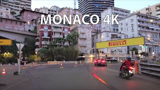 Monaco 4K  Billionaires Playground  Sunset Drive [upl. by Aloke367]