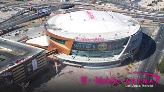 Official TMobile Arena Construction TimeLapse [upl. by Sela552]