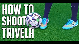 How to Shoot like Quaresma ★ Trivela Tutorial [upl. by Gambell441]