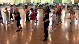 CABALLERO Line Dance Demo amp Teach with Choreographer and his Kings Point Delray Beach Classm2ts [upl. by Natanoj]