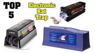 5 Best Electronic Rat Traps 2023 [upl. by Rubia]